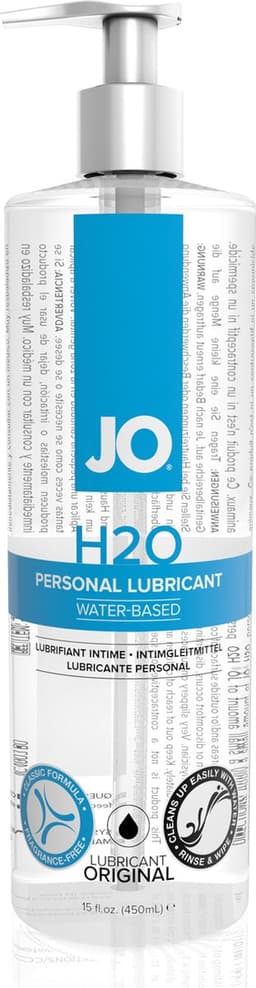 System JO - H2O Glijmiddel Op Waterbasis - 480 ml — thumbnail 3