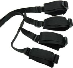 Bed Bondage Set voor onder het bed door - Zwart — thumbnail 7