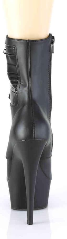 Pleaser - DELIGHT-1020PK Plateau Laarzen - US 10 - 40 Shoes - Zwart — thumbnail 4