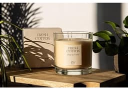 Luxe Geschenken Set: Geurkaarsen en Diffusers in Cederhout, Vanille Amber en Katoen — thumbnail 3