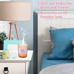 Persoonlijk Cadeau voor Vrouwen, Gegraveerd Wijnglas en Geurkaars Set, Perfect voor Verjaardagen en Speciale Gelegenheden — thumbnail 2