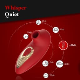 HappySexy Pocket Luchtdruk Vibrator Pro Satisfyer voor Vrouwen – Clitoris en Tepel Zuiger Stimulator Massager – Verschillende Standen Vibraties en Waterproof – Realistische Tepelzuigers Vibrators – Seks toys en Seksspeeltjes Next Generation — thumbnail 2