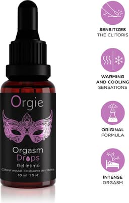 Orgie - Orgasm Drops - Clitoris Stimulating Drops - 1 fl oz / 30 ml — thumbnail 10