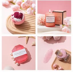 Unieke Verjaardagscadeaus Set voor Vrouwen - Geschenken Mand Ideeën en Wijn Tuimelaar Set — thumbnail 7