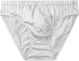 Heren Satijnen Slips Bikini Ondergoed Bulge Verbeterend — thumbnail 2