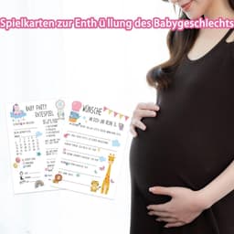 10 raadspeelkaarten voor babyfeestje – leuk partygame voor babyshower en genderreveal, geschikt voor meisjes en jongens — thumbnail 6