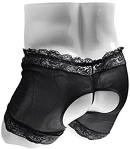 Kant Trim Sleek Sissy Rok voor Mannen - Sexy Ondergoed en Lingerie — thumbnail 3