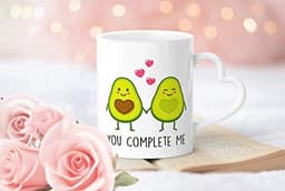 Liefdesmok met hartje en avocado motief - Perfect cadeau voor Valentijn en andere gelegenheden — thumbnail 2