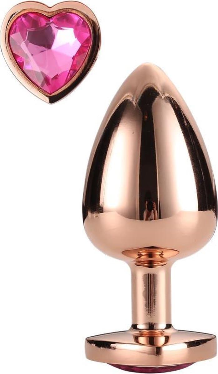 GlamourLove Plug Rose-goud S — afbeelding 1