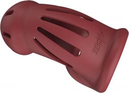Model 28 - Ultra Soft Silicone Chastity Cage - Red — thumbnail 5