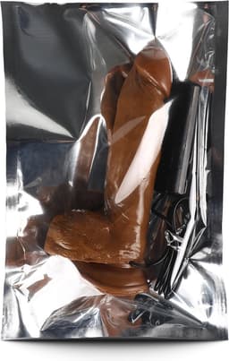 Realistische Geaderde Dildo Vibrator Bruin - Zuignap - Stimulerend voor vrouwen - Stimulerend voor clitoris - Spannend voor koppels - Sex speeltjes - Sex toys - Erotiek - Sexspelletjes voor mannen en vrouwen – Seksspeeltjes - Vibrerende dildo — thumbnail 6