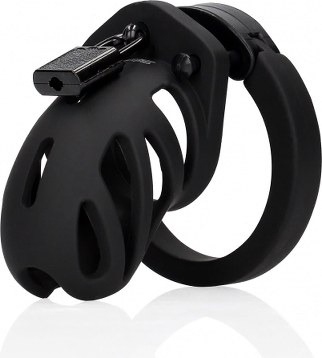 Model 23 - Chastity Cage - 2.5'' / 6,5 cm - Black — afbeelding 1
