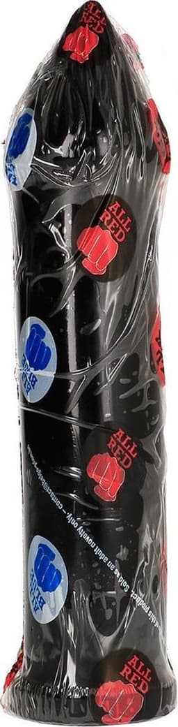 All Black Anaal Dildo 24 cm - zwart — thumbnail 4