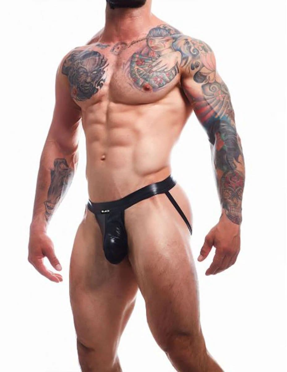 BL4CK by C4M - Ergonomische Jockstrap - Zwart — afbeelding 1