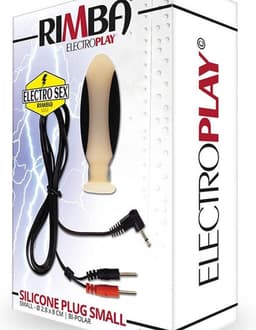 Rimba Electro Sex - Siliconen Dildo Plug Klein - Bi-polair - Diameter 80 mm — thumbnail 3