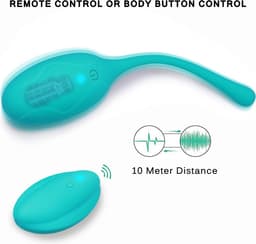 WINYI - Kitty - Vibrerend ei met afstandsbediening - voor solo - voor koppels - oplaadbaar - waterdicht - clitoris vibrator - tril ei — thumbnail 3