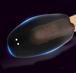 Mannen masturbator - Scrotum en testikel vibratie - Tong — thumbnail 4