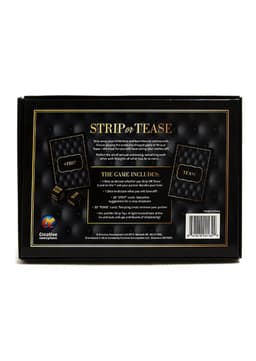Adult Games - Strip or Tease - Sexy Dice Card Game — thumbnail 1
