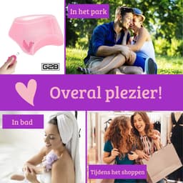 G2B® Clitoris Zuiger - Luchtdruk Vibrator met Afstandsbediening - Clitoris & G-spot Stimulator - Vibrators voor Vrouwen Realistisch & Koppels - 20 Standen - Verwarmd - Waterproof - Sex Toys Couples - Paars — thumbnail 12