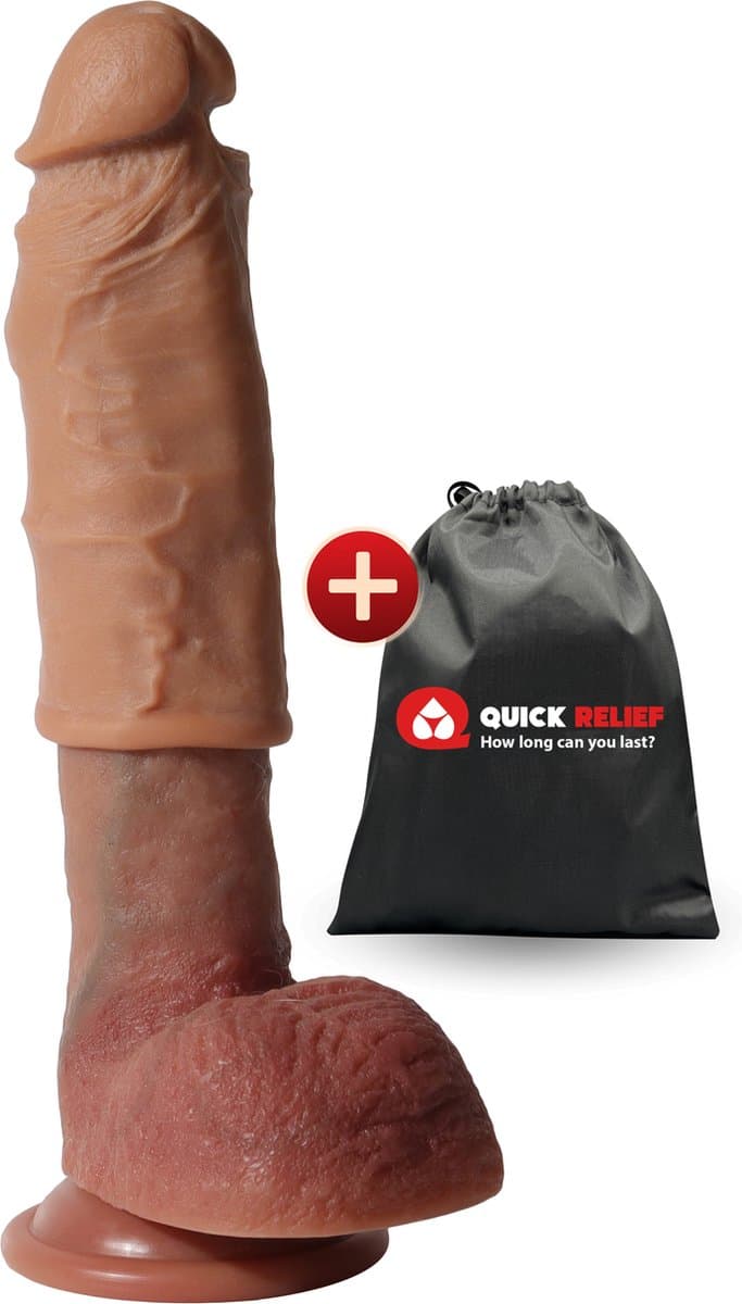 Quick Relief Sleeve Enlarger™ - Penis Sleeve - Penis Enlarger - Cockring - Realistische Penissleeve - Dikkere & Langere Penis — afbeelding 1
