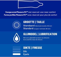 Durex - 40 Condooms voor Comfort en Vertrouwen - Classic Natural 20st - Extra Safe 20st - Voordeelverpakking — thumbnail 4