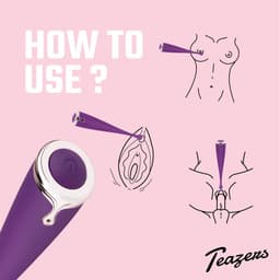 Teazers - Pointer Vibe - Oplaadbaar - PinPoint Vibrator - Vibrators voor Vrouwen en Mannen - Sex Toys voor Vrouwen - Clitoris Stimulator - Paars — thumbnail 10
