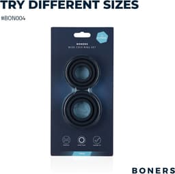 Boners - 6 Delige Cockring Set - Penisring Set voor Mannen - Extra Stimulatie - Buttplugs - Buttplug Set - Anal Plug - Sex Toys voor Mannen - Seksspeeltjes - Penisring - Cockringen - Grijs — thumbnail 15