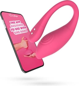 EasyConnect - EasyToys - Vibrerend Eitje Aria via App - Koppel Vibrator - Sex Toys voor Vrouwen - Vibrators voor Vrouwen - Sex Toys - Vibrator - Vibrator voor Koppels - Roze — thumbnail 1