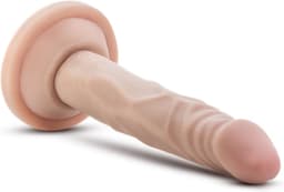 Dr. Skin - Realistische Mini Dildo Met Zuignap 15 cm - Beige — thumbnail 6