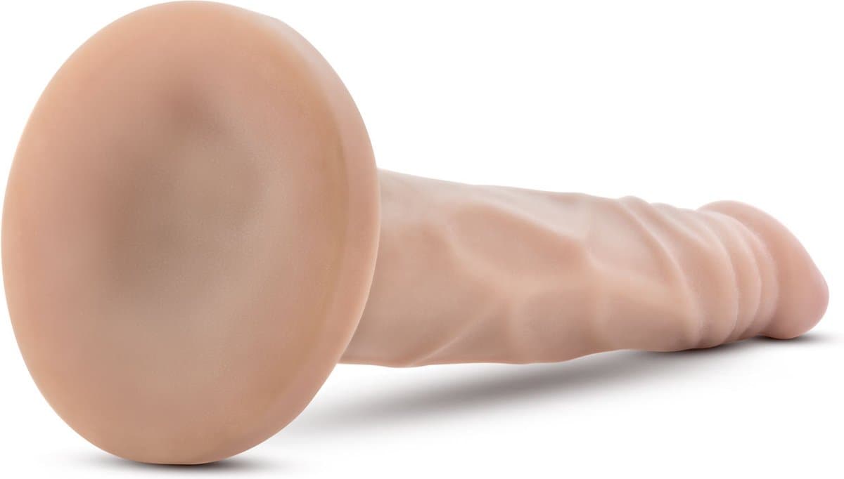 Dr. Skin - Realistische Mini Dildo Met Zuignap 15 cm - Beige — afbeelding 1