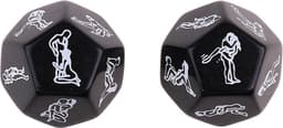 Knaak Erotische Dobbelstenen - 36 Opties en Posities - Glow in the Dark & Black and White Edition — thumbnail 7