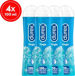 Durex Glijmiddel Play Pleasure Gel Tingle – 100ml x4 — thumbnail 1