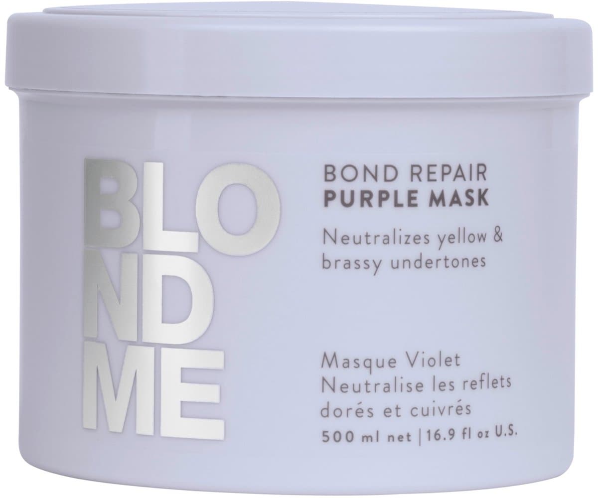 Schwarzkopf - BlondMe Bond Repair Purple Mask — afbeelding 1