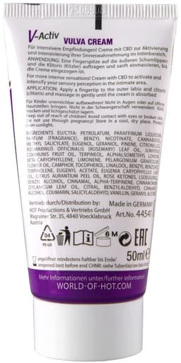 V-activ Vulva Cream CBD 50 ML — thumbnail 5