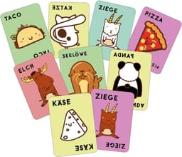 Reactiespel Kaartspel - Draai Spel - Snelle Spelavonden - Nieuwe Dieren Regels - 97 x 153 x 28 cm - Meerkleurig — thumbnail 1