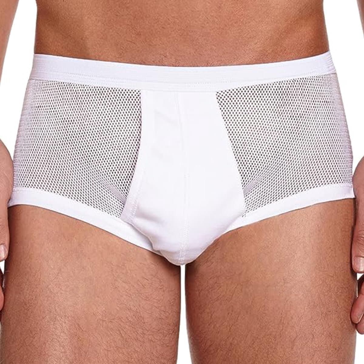 Klassieke Herenslip Hoge Taille - Comfortabel Katoenen Ondergoed — afbeelding 1