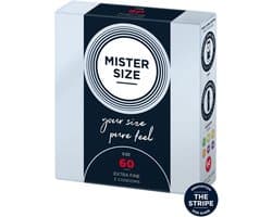 MISTER SIZE 60 Ultra Dunne XL condooms (3 pack)