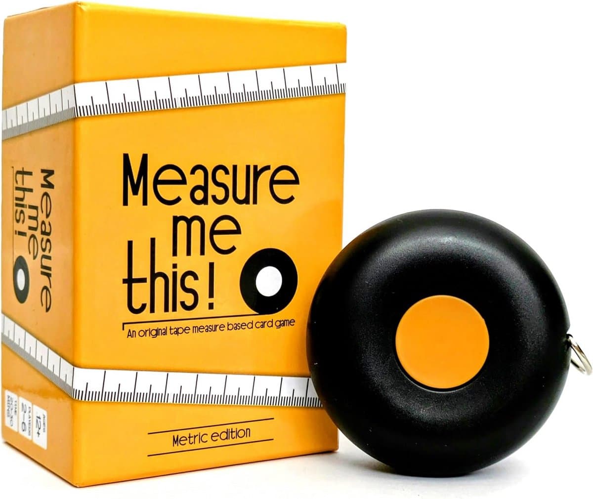 Measure Me This: Kaartspel over Mensen Vergelijken, 2-6 Spelers, 12+ — afbeelding 1