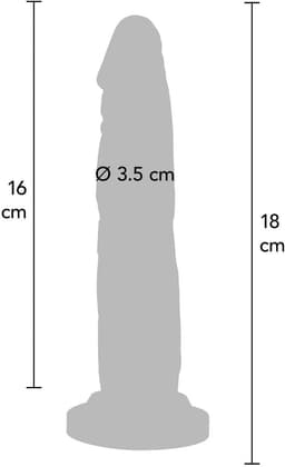 GET REAL | Get Real - Dong 18 Cm Black — thumbnail 4