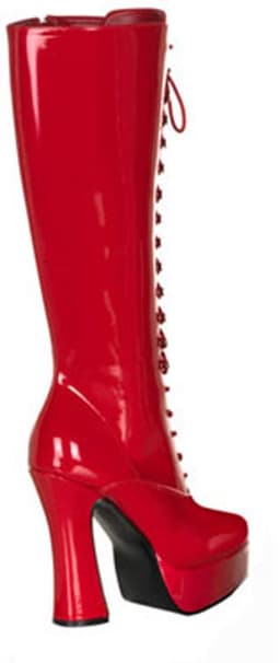 Pleaser - ELECTRA2020 Kniehoge laarzen - US 16 - 47 Shoes - Rood — thumbnail 4