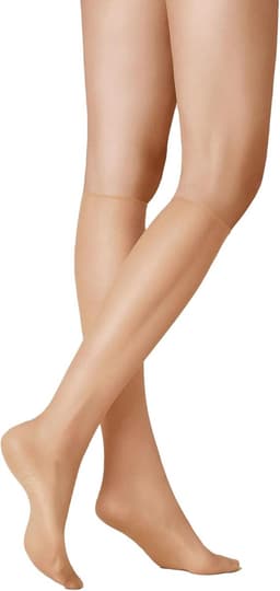 Dames Kousen - Steunkousen Panty - Zakelijke Outfits - Ultra Transparant - 7 Den - Naturel — thumbnail 1