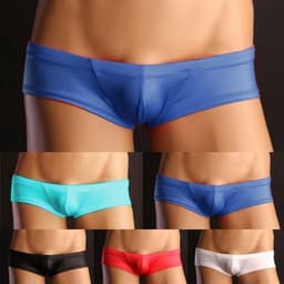 Heren Micro Bikini Slip met Zakje - Ultralage Taille Onderbroek — thumbnail 2