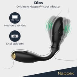 Vibrators voor Mannen en Vrouwen - Nappex™ Dios G-Spot en Prostaat Stimulator [Discreet Verzonden] - Anaal Vibrator - Sex Toys voor Koppels - Dildo - Vibrerende Buttplug - Bullet Wand Sex Toys - Anale Speeltjes - Seksspeeltjes - Kamasutra - Erotiek — thumbnail 2