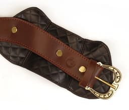 Liebe Seele - The Equestrian Leather Posture Collar And Leash - Leren Halsband Met Ketting — thumbnail 4