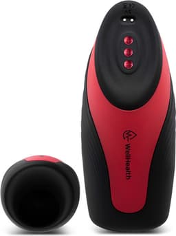 Wellhealth - Masturbator voor Mannen - Zuigen - Automatisch - Verwarmend — thumbnail 3