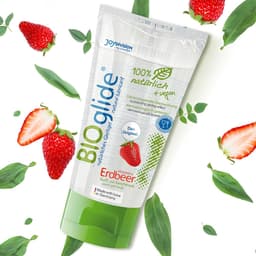 Bioglide - Glijmiddel op Waterbasis - Aardbei - 80 ml — thumbnail 3
