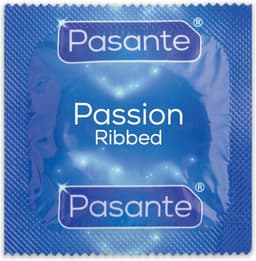 Pasante Ribbed Condooms - 144 stuks — thumbnail 2