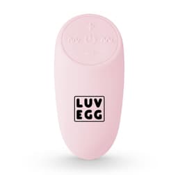LUV EGG Vibrerend ei - Vibratie eitje met afstandsbediening (draadloos) - Koppeltoy - Roze — thumbnail 5