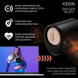 Kiiroo Pocket Pussy Tanya Tate - Masturbator voor Man - Realistisch en Zacht - Geoptimaliseerd voor Keon en PowerBlow - FeelStar Masturbators — thumbnail 5