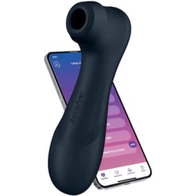 Satisfyer, vibrator, drukgolfvibrator, 'Pro 2 Generation 3 Connect App', 16,5 cm, Liquid Air-technologie, incl. extra opzetstuk, 2 apart regelbare motoren, app-gestuurd — thumbnail 14